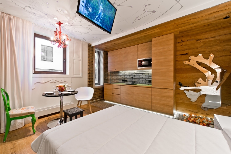 Apartamentų "Vingrių Briedis" interjero projektavimas