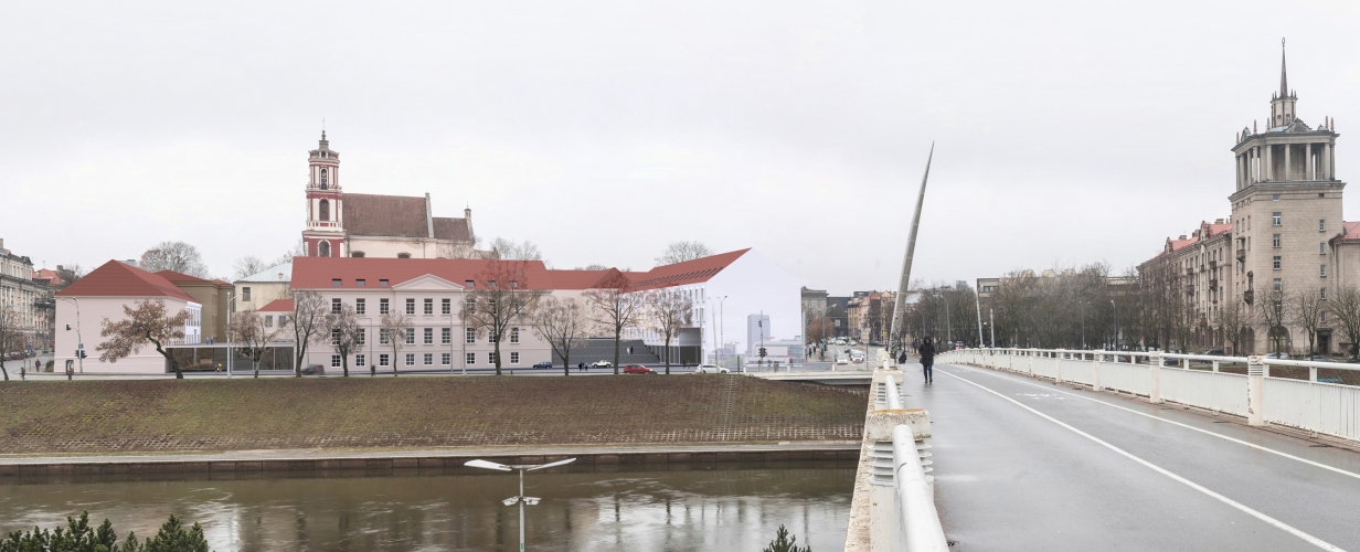 aistorinė architektūra Vilniuje, Šv. Jokūbo ligoninės konversija, urbanistinė integracija, Vilniaus senamiesčio projektai, kultūros paveldo derinimas, viešoji erdvė su vaizdu, , architektūra su pagarba istorijai, Vilniaus licėjus projektas.