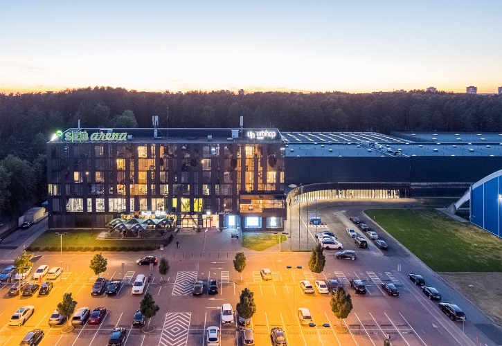 SEB arena Vilniuje, sporto architektūra,