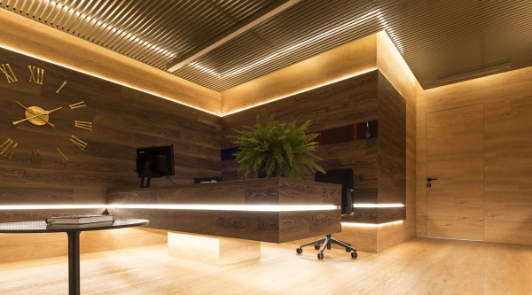 Advokatų Kontoros biuro interjero dizainas